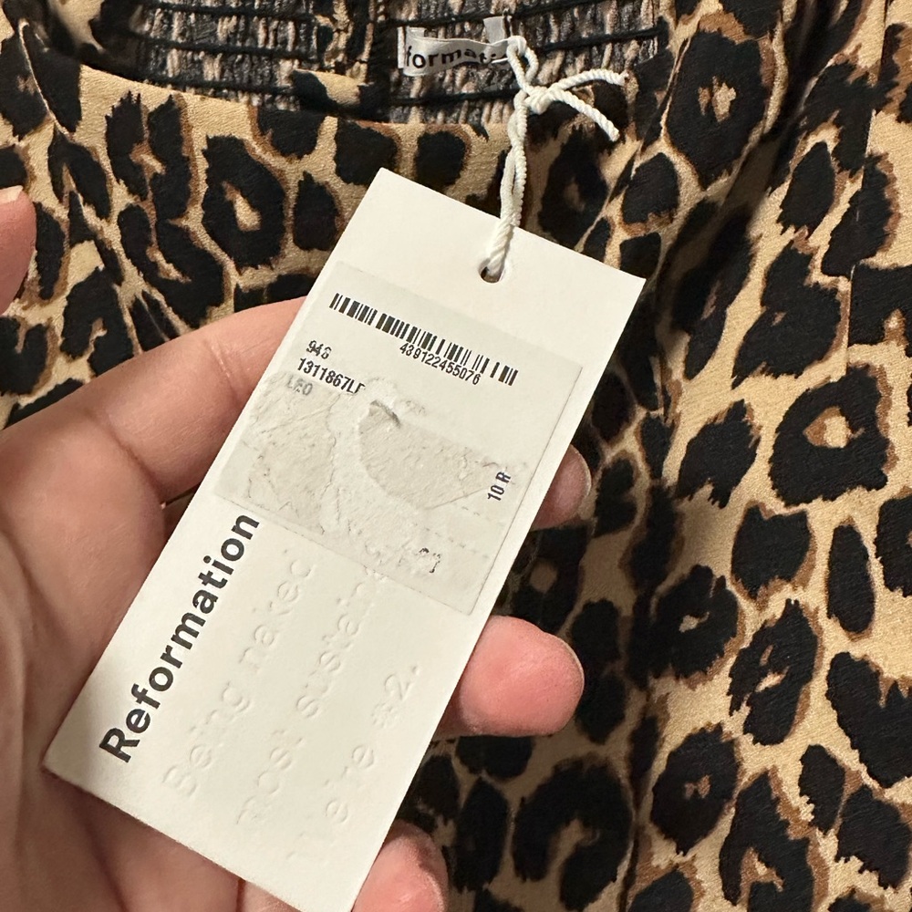 Reformation Leopard Print Top🐆 - Picture 8 of 13